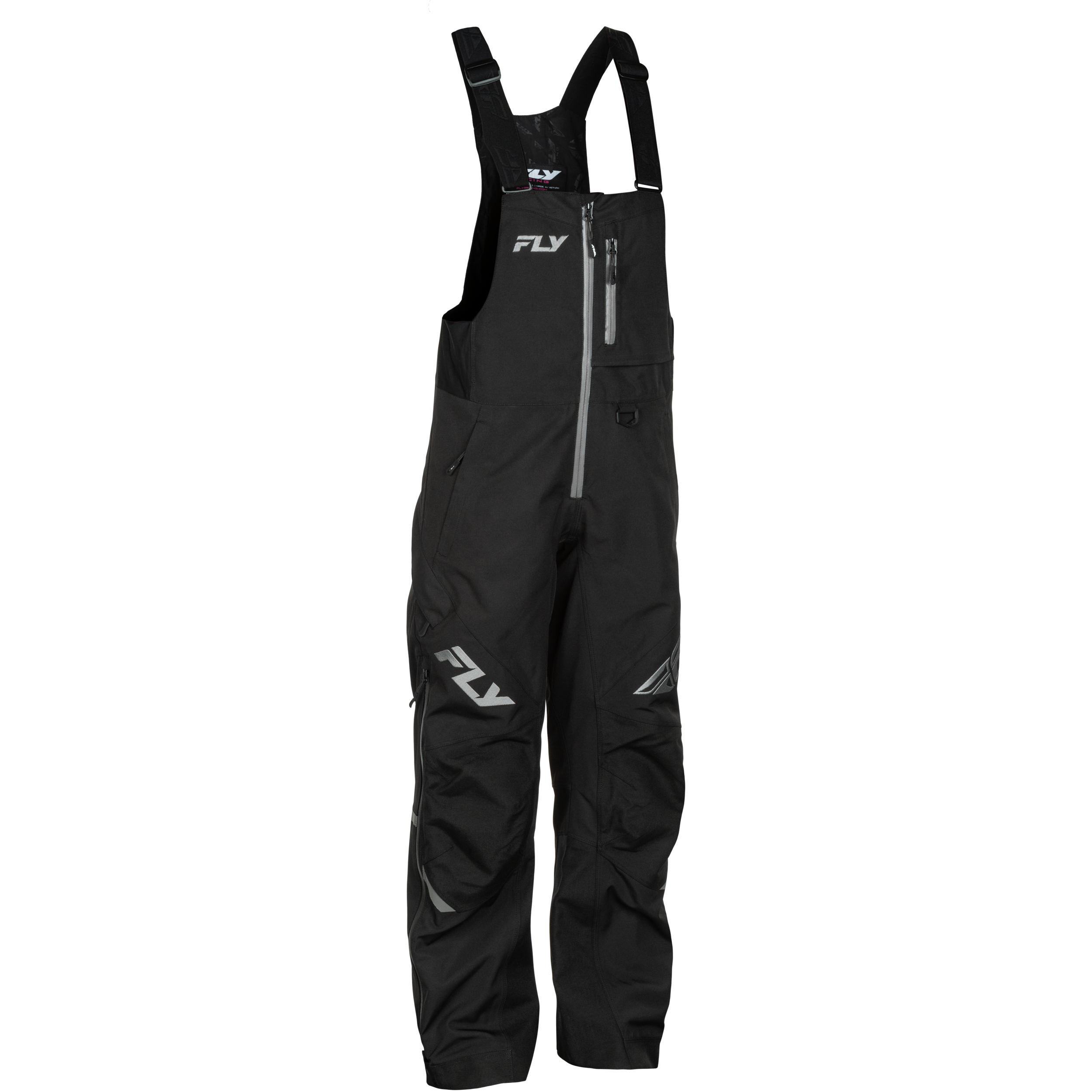 Women's Carbon Bibs Black/Grey 3x