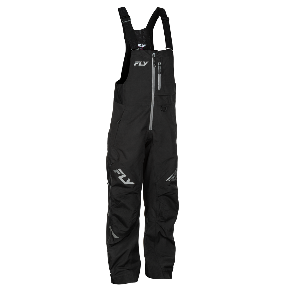 Women's Carbon Bibs Black/Grey 3x