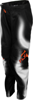 Youth Kinetic Torch Pants Black/White/Orange Sz 24