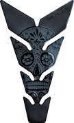 Ultra Thin Tank Pad Skull Black