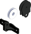 KFI Quick Plow Pulley-Steel Cable