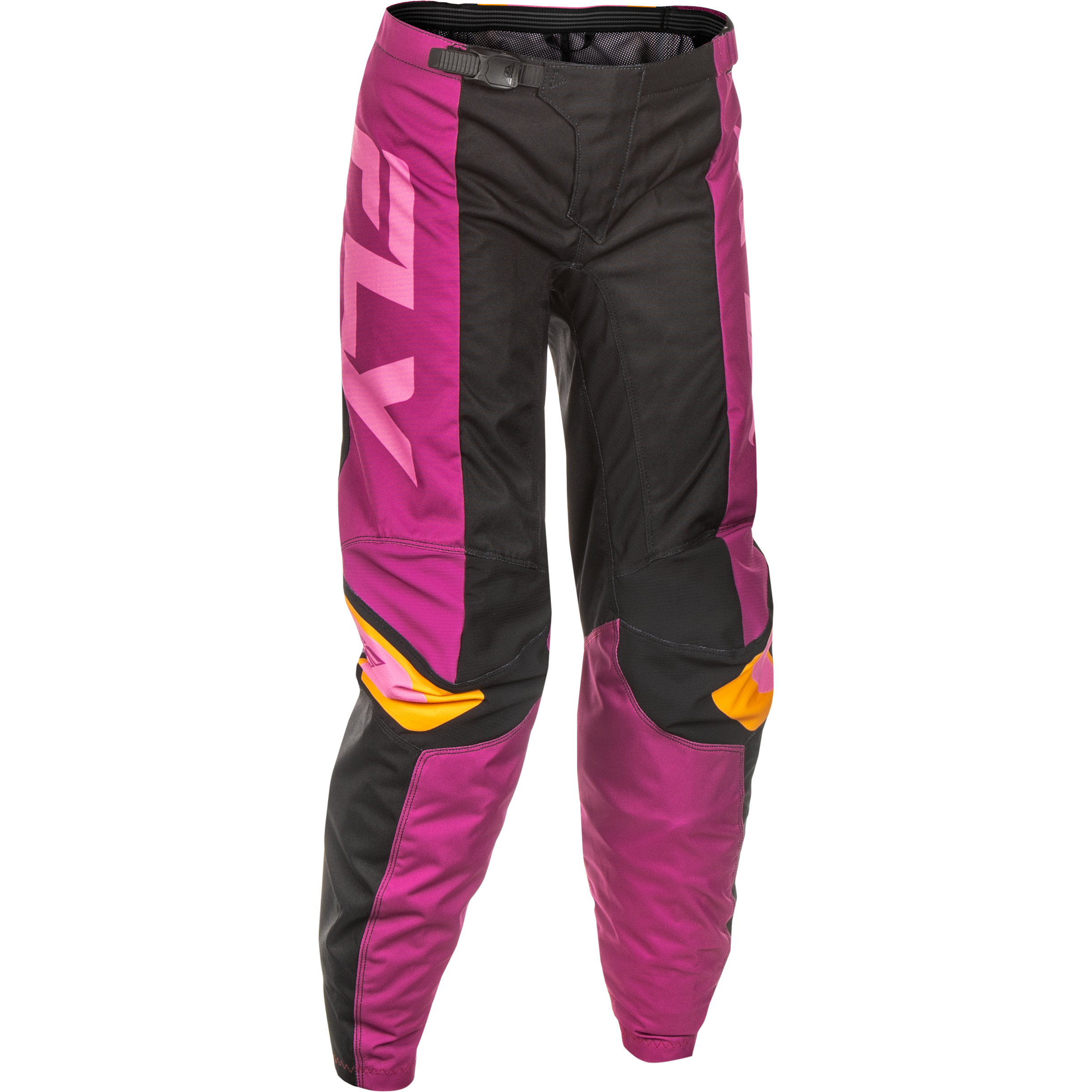 Women's F 16 Pants Ca/Ny Black/Mauve/Yellow Sz 0/02