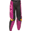 Women's F 16 Pants Ca/Ny Black/Mauve/Yellow Sz 0/02