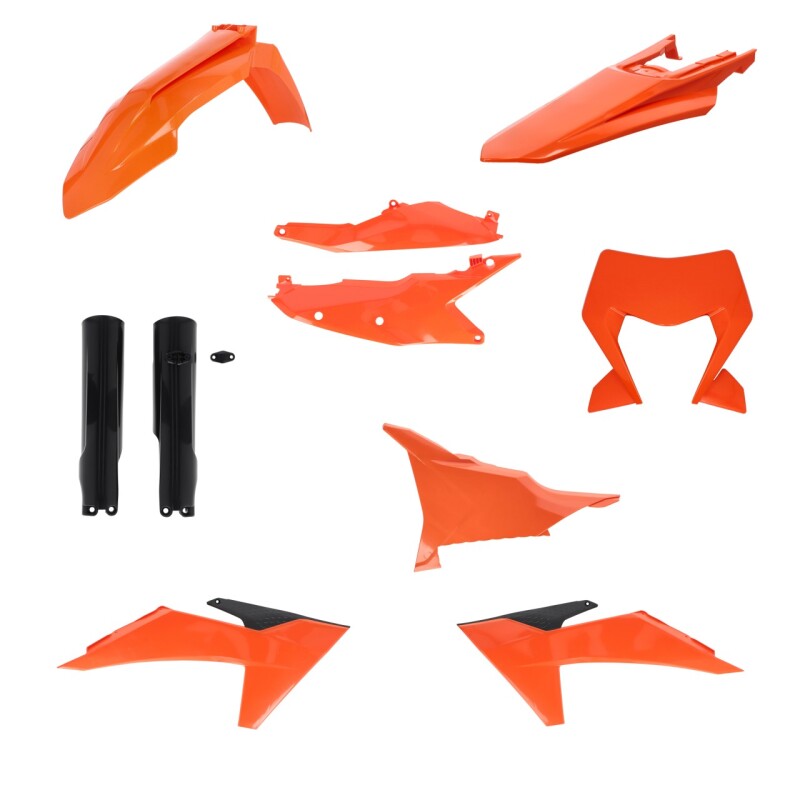 Acerbis 24+ KTM EXC/EXC-F/ XC-F/ XC-W/ XCF-W/ XW-F Plastic Kit - Original 25