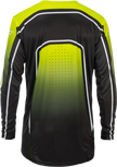 Youth Rayce Bicycle Jersey Lime/Black/White Yl