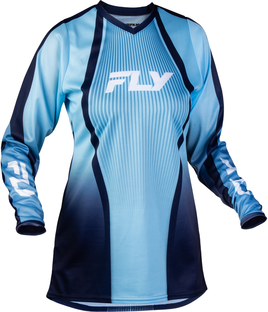 Women's F 16 Lift Jersey Aqua/Navy/White Lg