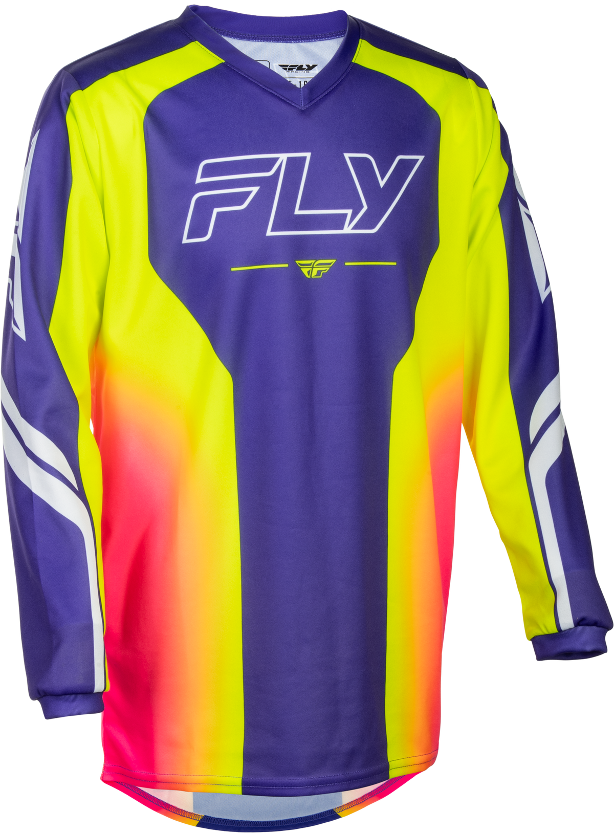 Youth F 16 Raze Jersey Purple/Pink/Yellow Ys