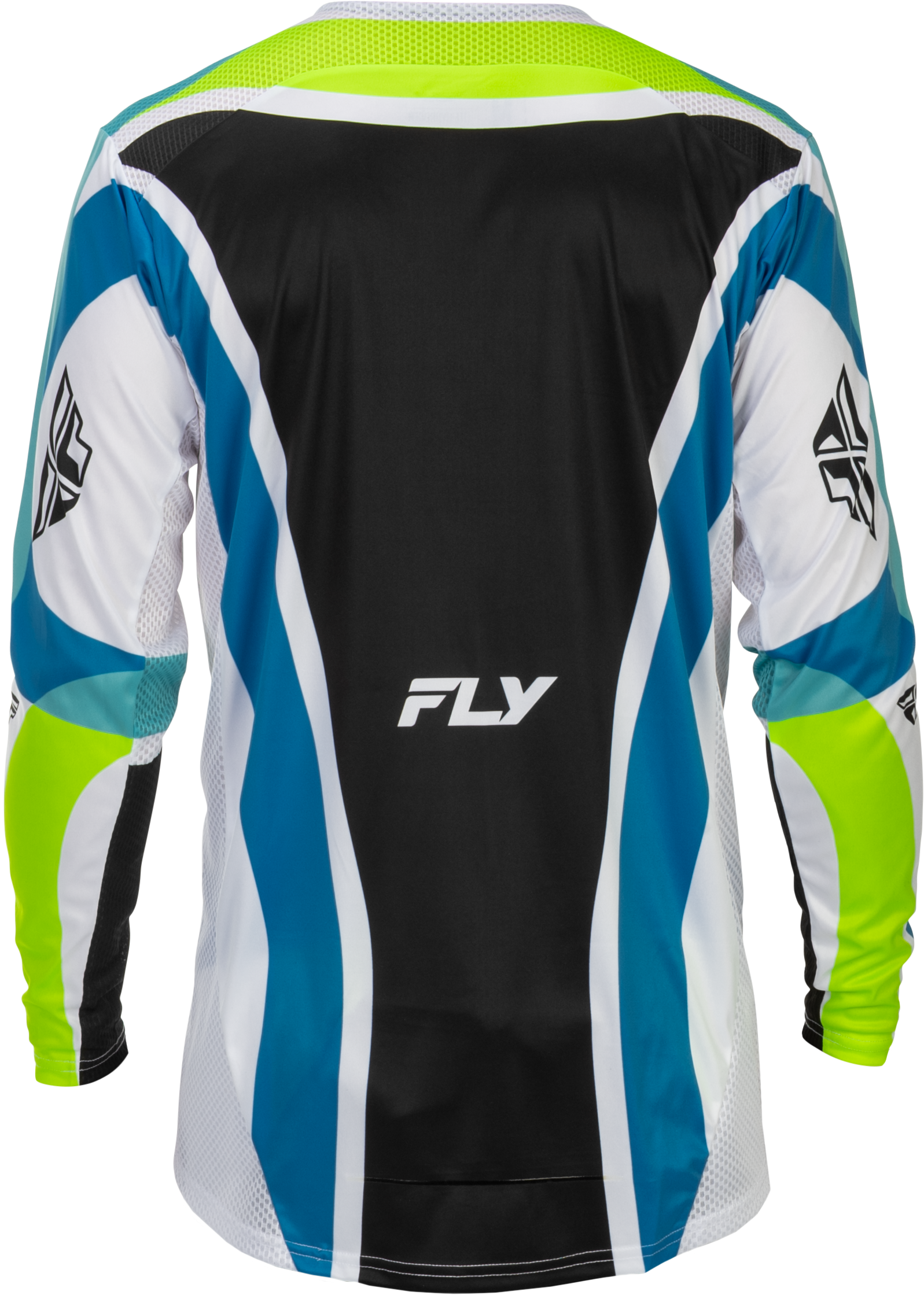 Lite Le Current Jersey White/Lime/Blue 2x
