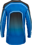 Youth Rayce Bicycle Jersey Blue/Black/White Ys