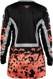 Women's Lite Flake Jersey Black/Light Grey/Coral Xl