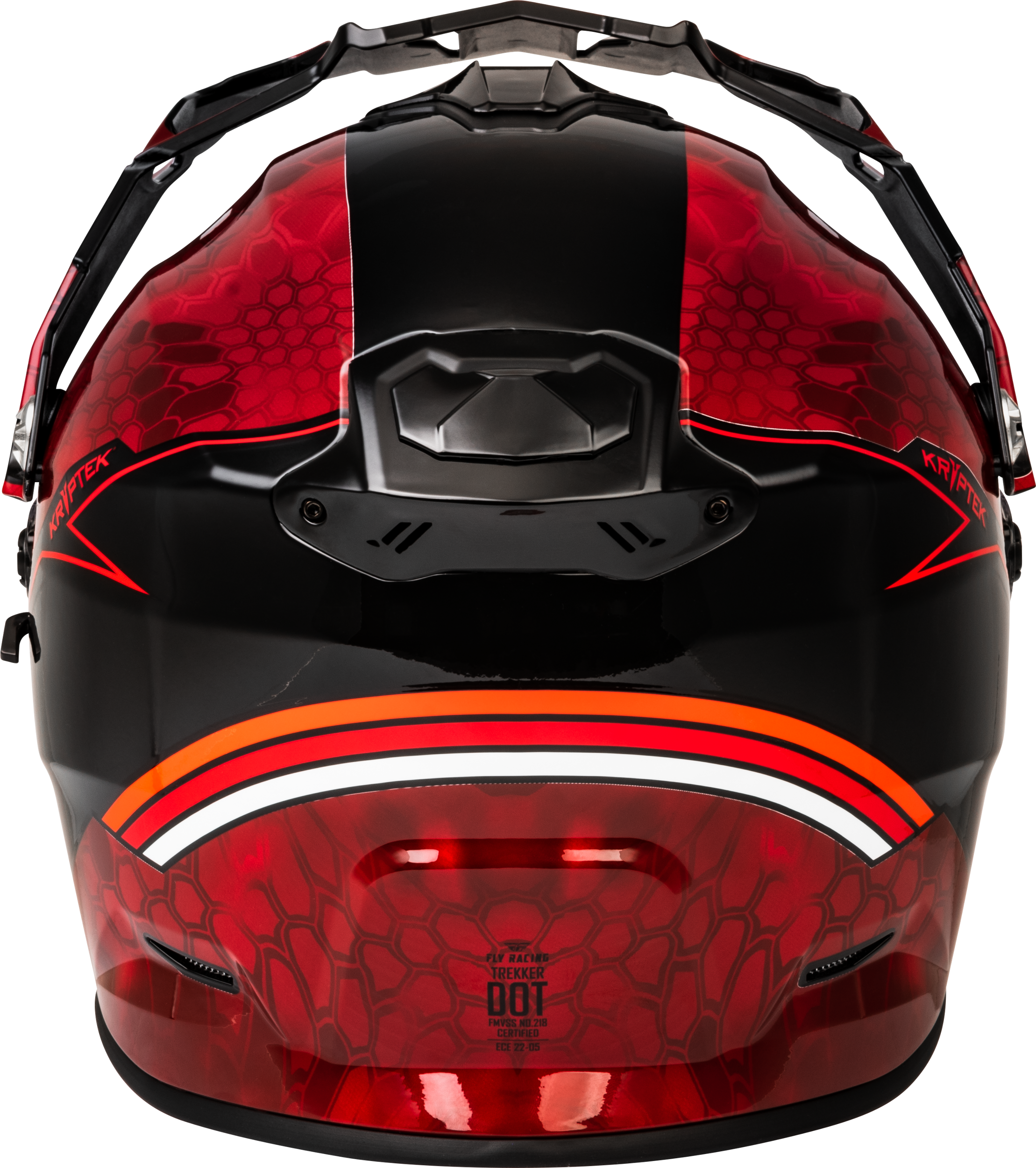 Trekker Cw Conceal Helmet Elec Shld Red/Black 2x