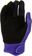 Youth F 16 Raze Gloves Purple/Pink/Yellow Ys