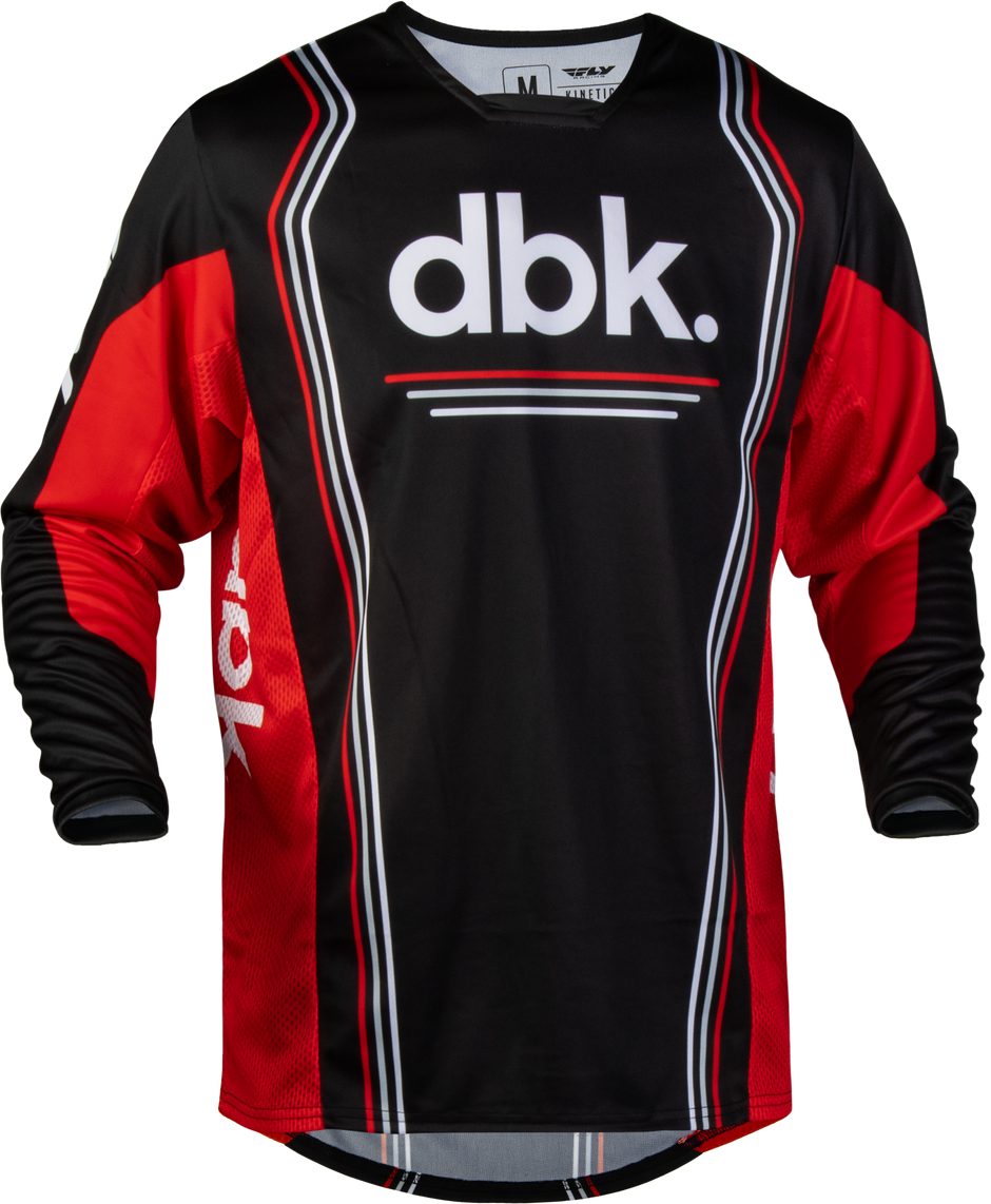 Kinetic Dbk Jersey Black/Red/White 2x