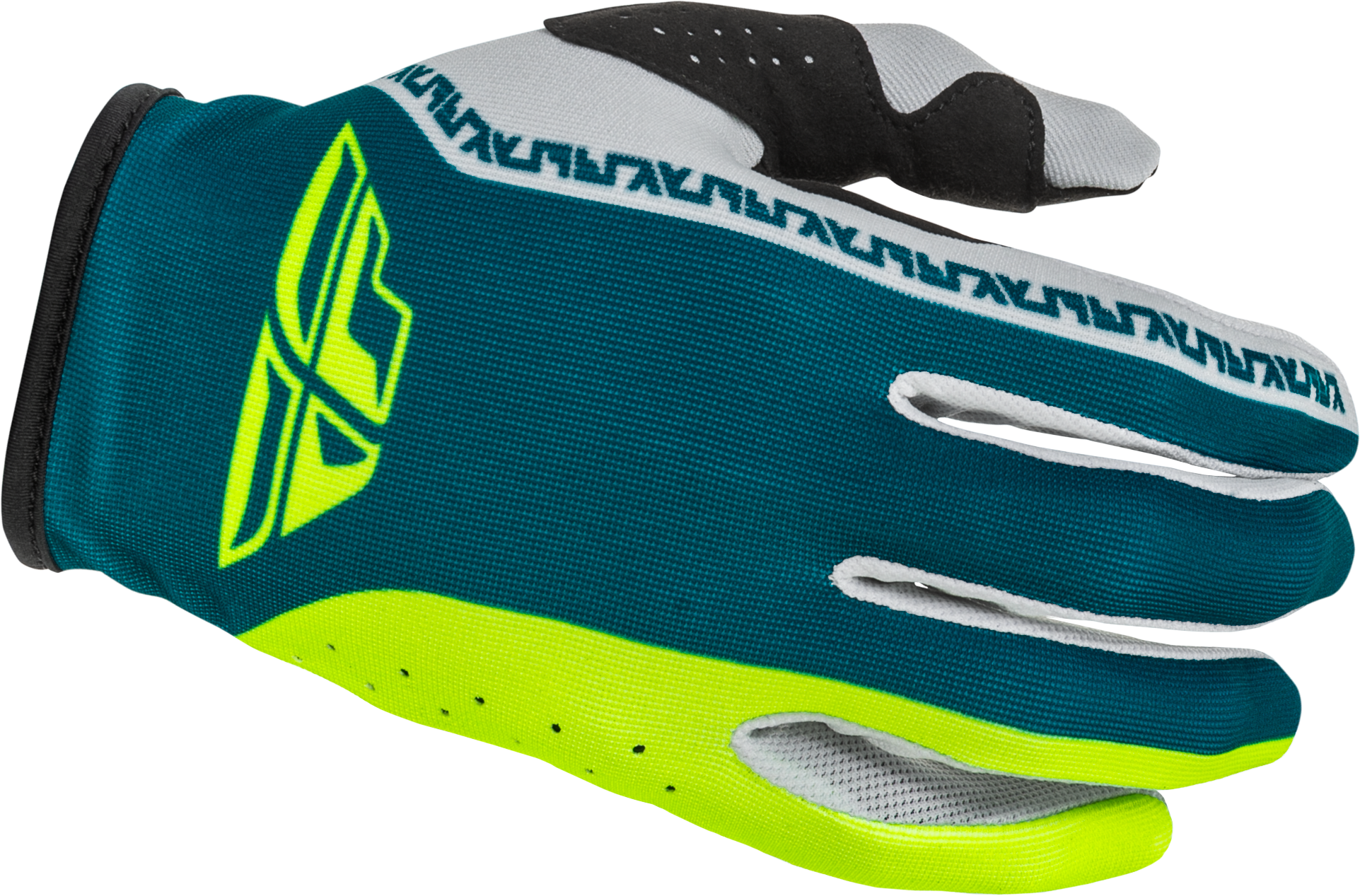 Lite Gloves Grey/Lime/Teal 2x