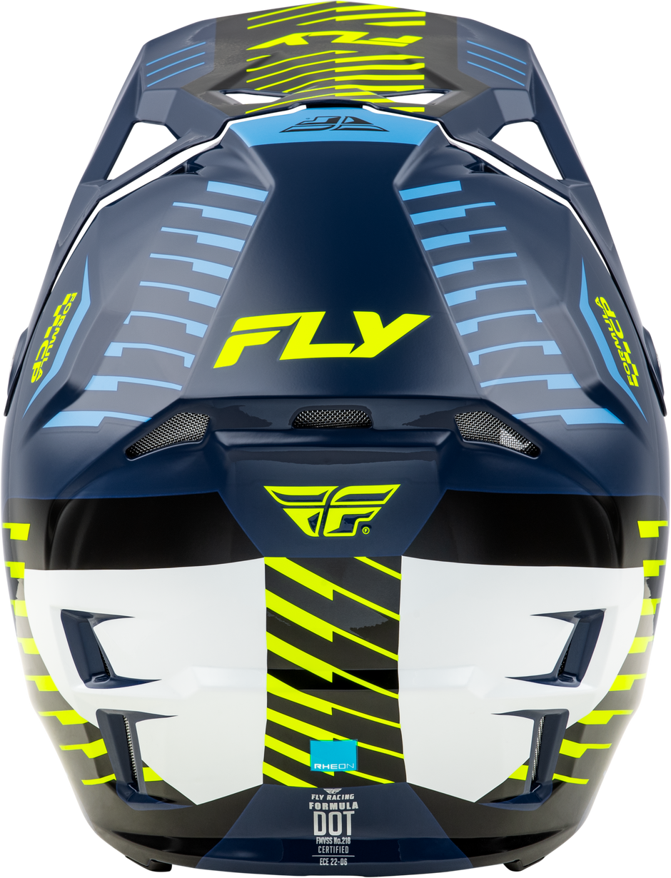 Formula Cp Slice Helmet Navy/Hi Vis/White 2x