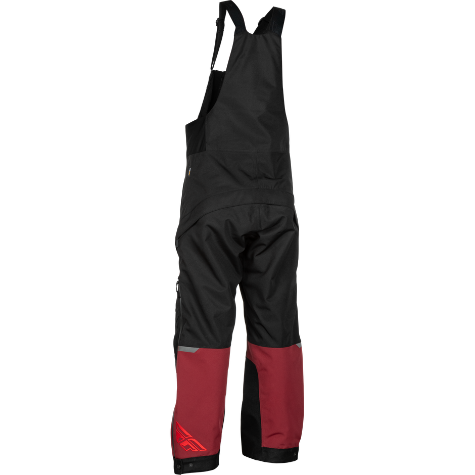 Women's Carbon Bibs Merlot/Red 2x