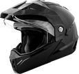 Md 74 Solid Helmets Black 2x