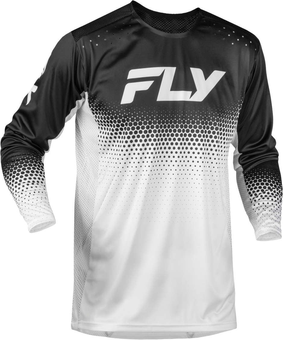 Rayce Sonar Bicycle Jersey White/Black 2x