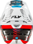 Formula Cp Slice Helmet White/Red/Cyan 2x