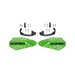 Acerbis Linear Vented Handguard - Green/Black