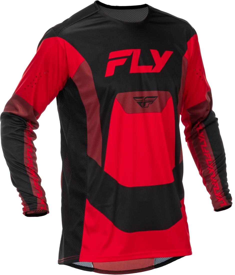 Lite Jersey Black/Red 2x