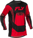 Lite Jersey Black/Red Lg