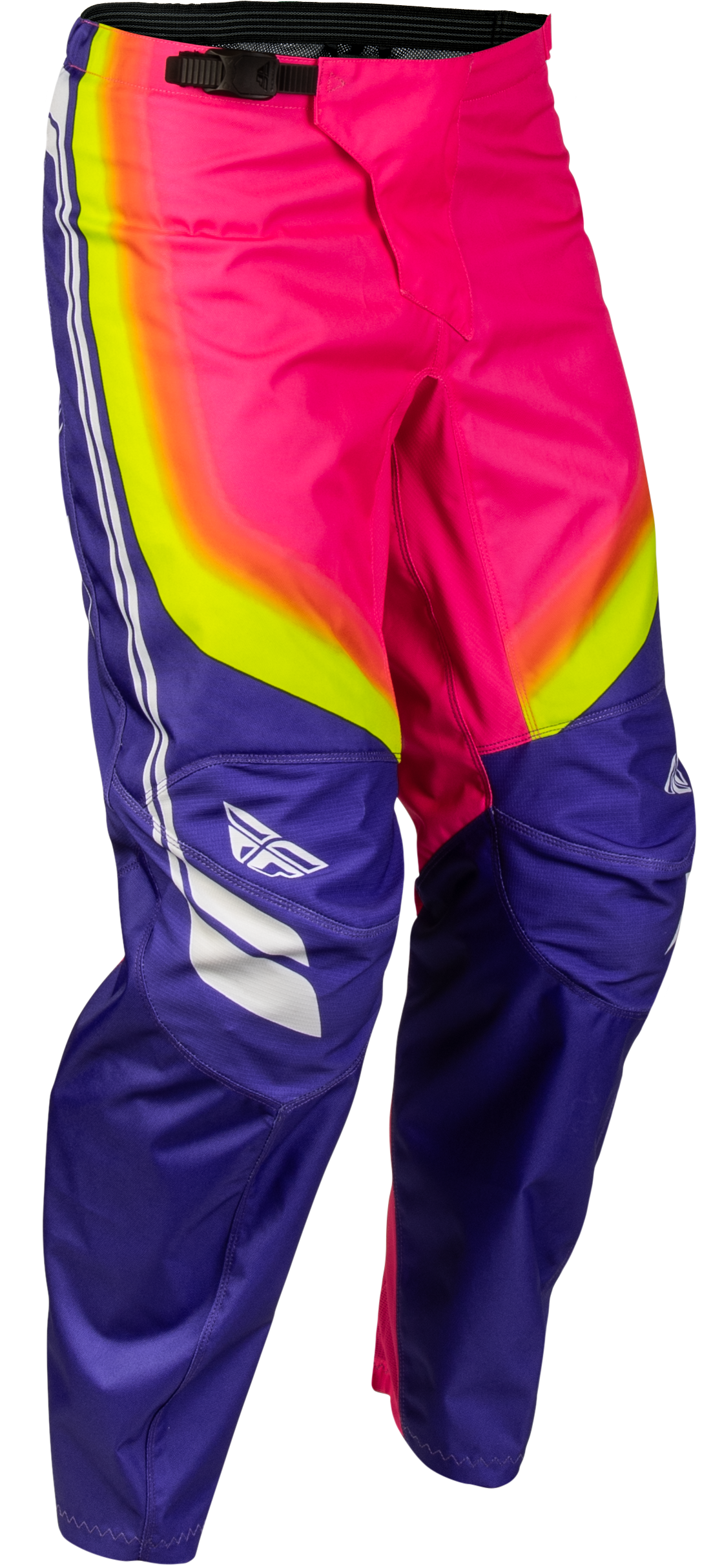 F 16 Raze Pants Purple/Pink/Yellow Sz 36