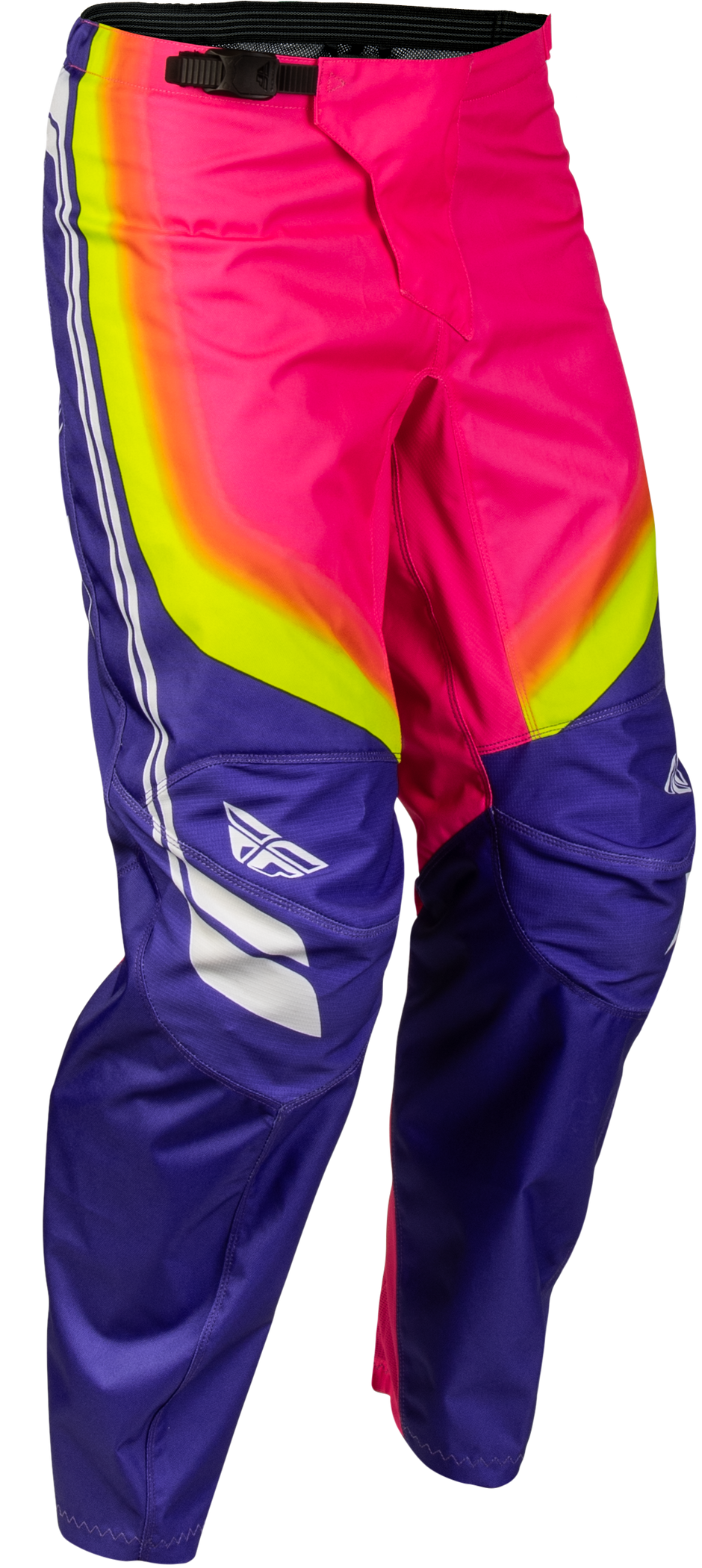 F 16 Raze Pants Purple/Pink/Yellow Sz 38