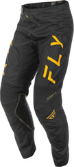 Kinetic Center Pants Ca/Ny Black/Gold Sz 28