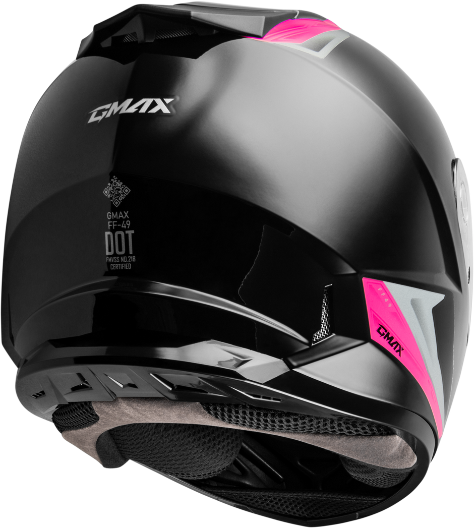 Ff 49 Syth Helmet Black/Pink Lg