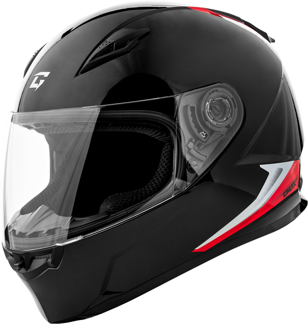 Ff 49 Syth Helmet Black/Red 2x