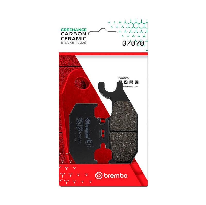 Brembo Suzuki Sixteen/Suzuki Uh/Suzuki Ux Carbon Ceramic Brake Pad - Rear