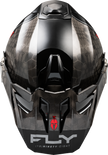 Trekker Cw Conceal Helmet Elec Shld Black/Grey/White Lg