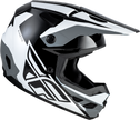 Kinetic Crest Helmet Black/White/Grey 2x