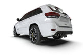 Rally Armor 18-22 Jeep Grand Cherokee SRT Trackhawk Black UR Mud Flap - Metallic Black Logo
