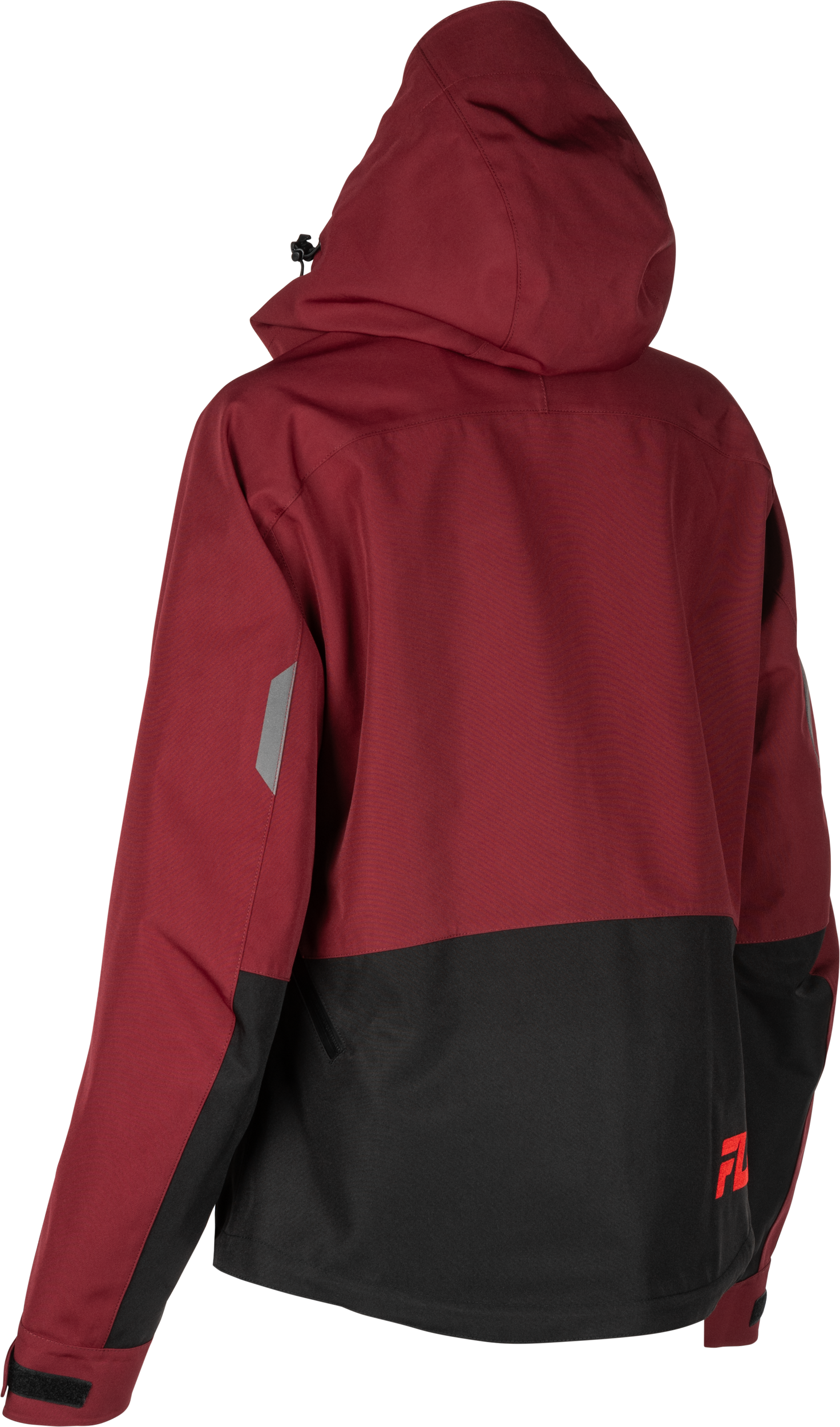 Women's Carbon Jacket Merlot/Red 2x