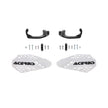 Acerbis Linear Vented Handguard - White/Black