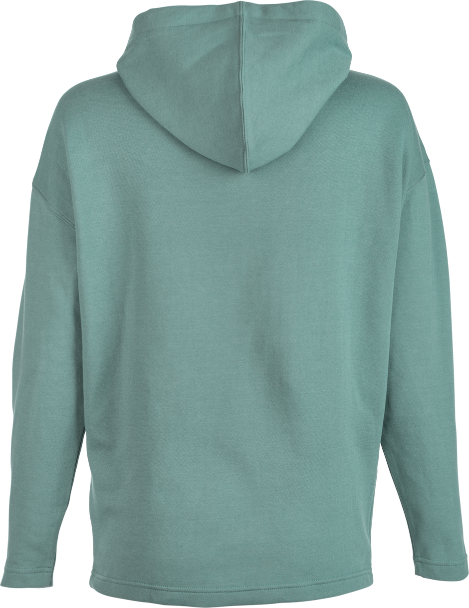 Women's Fly Weekender Hoodie Sage/Black Xl