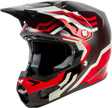 Formula S Carbon Byte Helmet Red Carbon/Red/Grey 2x