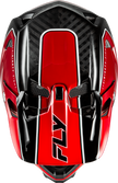 Werx R Flow Carbon Helmet Black Carbon/Red Lg
