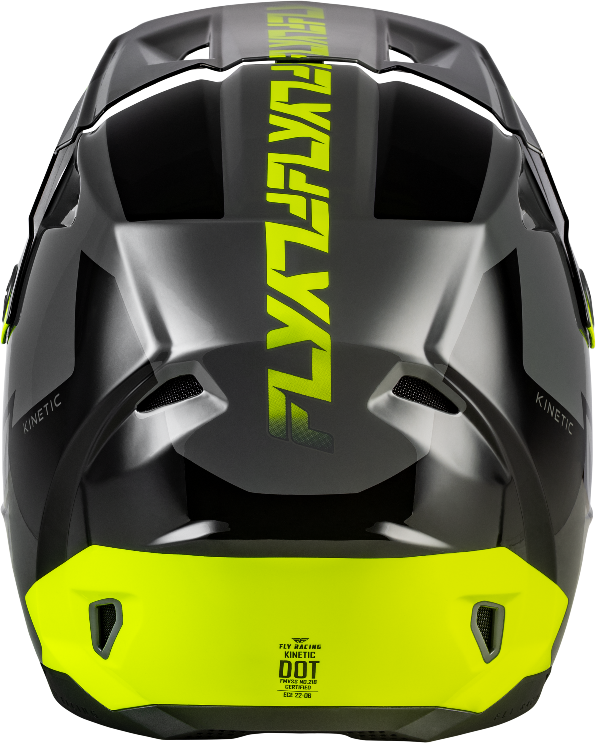 Kinetic Crest Helmet Grey/Black/Hi Vis 2x