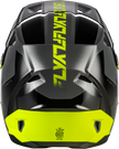 Kinetic Crest Helmet Grey/Black/Hi Vis 2x