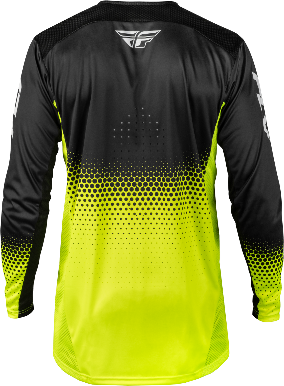 Rayce Sonar Bicycle Jersey Hi Vis/Black/White Sm