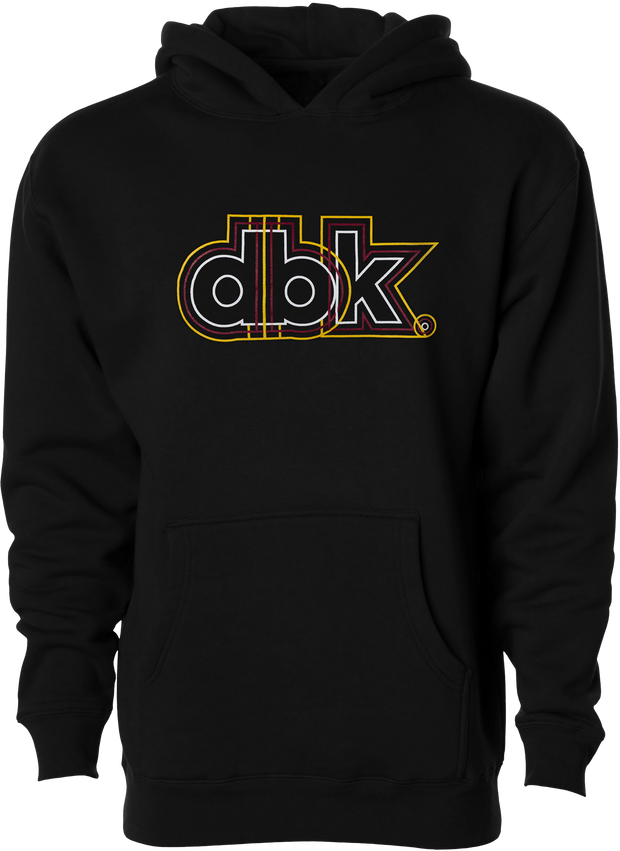 Lined Up Youth Hoodie Black Yl