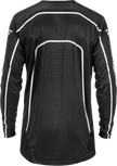 Youth Rayce Bicycle Jersey Black/White Yl