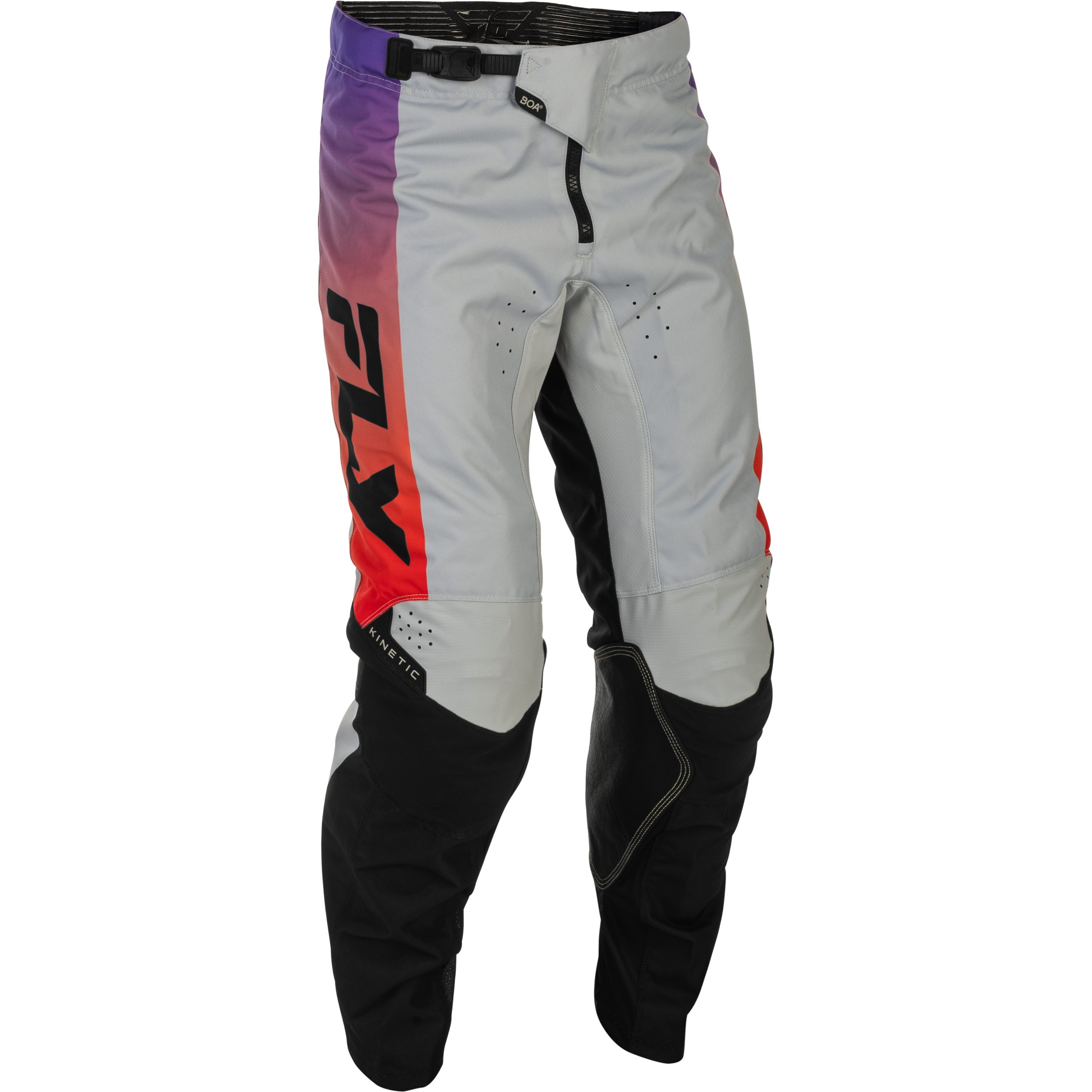 Kinetic Pants Grey/Red/Purple/Black Sz 28