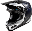 Youth Formula S Carbon Legacy Helmet Blue Carbon/Silver Yl