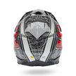 Bell Moto-10 Spherical Helmet - Fasthouse DID 25 Gloss Gray/Red