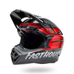 Bell Moto-10 Spherical Helmet - Fasthouse DID 25 Gloss Gray/Red