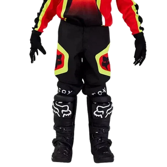 Fox Racing 180 Ballast Youth Pants shown in black, featuring durable fabric and sporty design for active youth motocross riding.